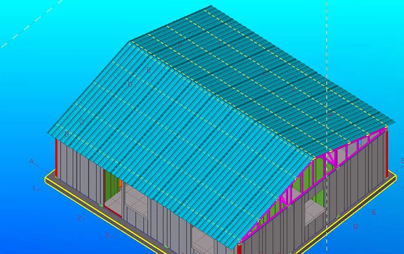 Prefab Sandwich Panel House13