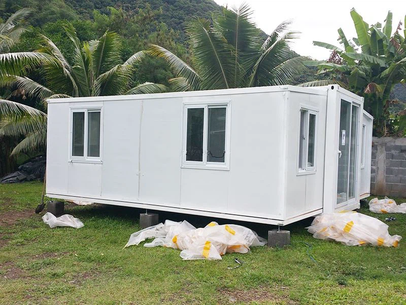 Expandable container house -perfectly fits into the nature