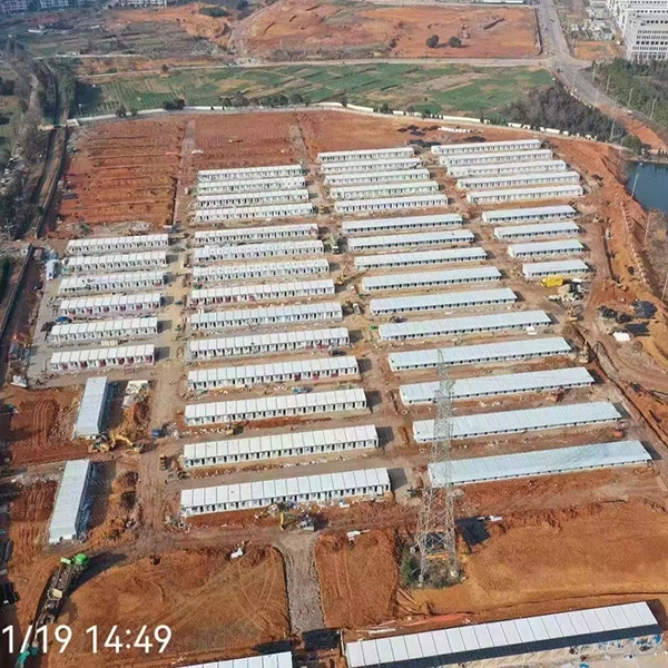 Detachable container isolation house