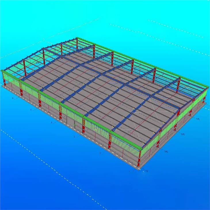 Large Span Prefabricated Steel Structure Warehouse-6