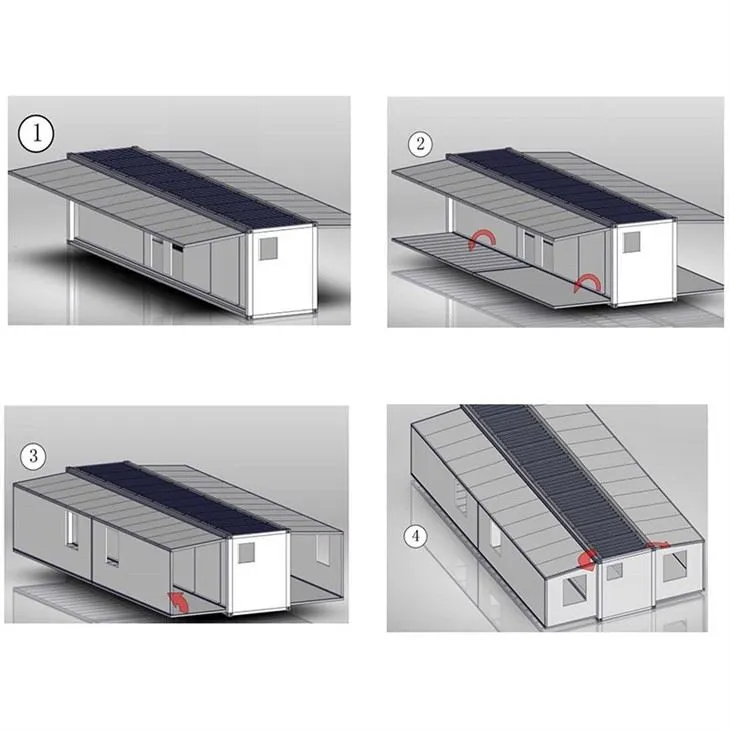 Three bedroom Expandable container house installation