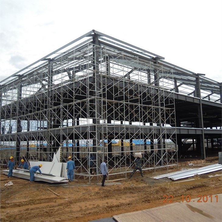 Heavy Floor Loaing Steel Structure Apartment