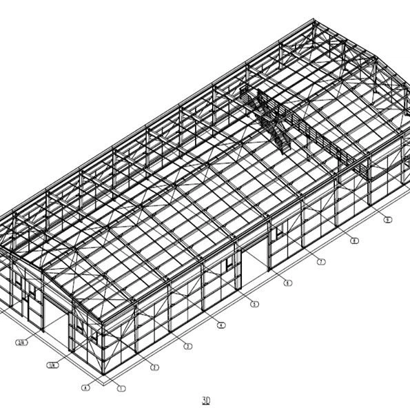 Fireproof Steel Structure Warehouse