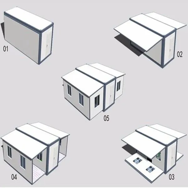 Foldable Expandable Container Homes