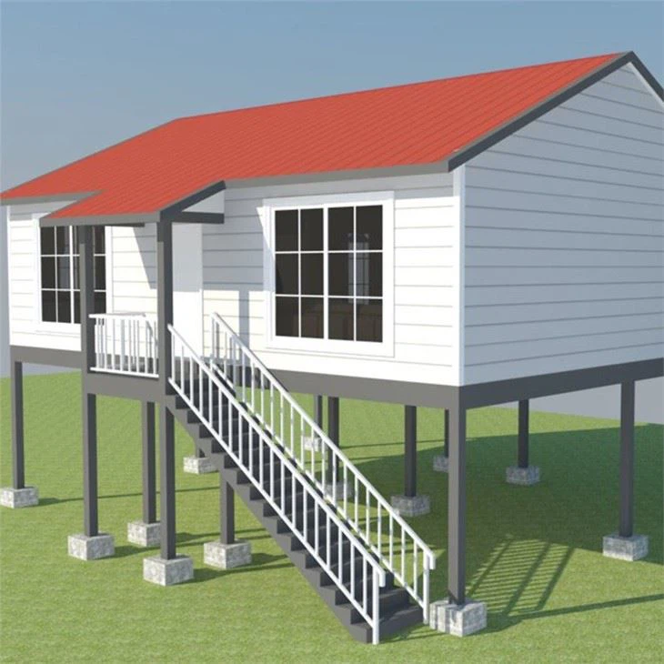 High Set Light Gauge Steel Prefab House