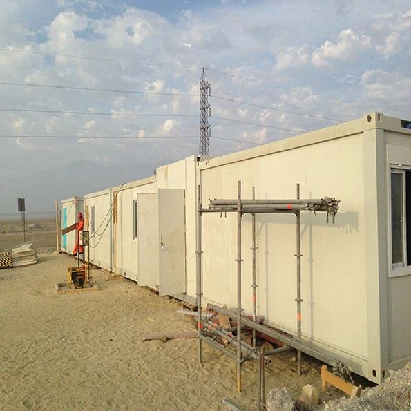 Plumbing Embedded Flat Pack Container Homes