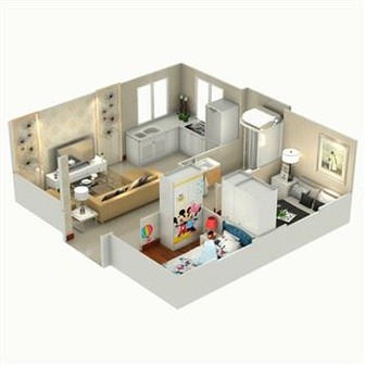 2 Bedrooms Expandable Container House