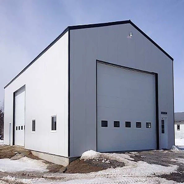 Steel Structure Warehouse With Cargo Shelves