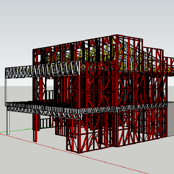 Two Bedroom Design Prefabricated House