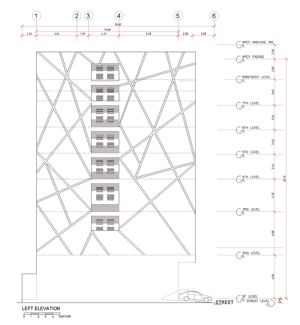 8-Storey Mixed-Use Steel Framed Building In Manila Philippines factory