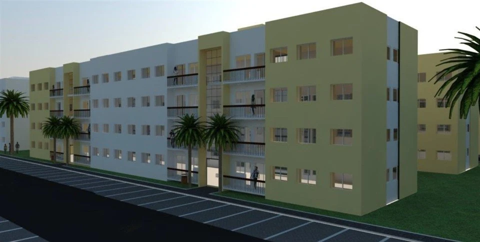 Prefab Steel Residential Apartment Project In Ghana high quality