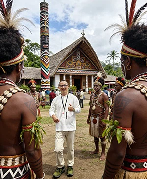 Visit Estimate For Mr. Kang, General Manager Of CBC, To Port Moresby, Papua N...