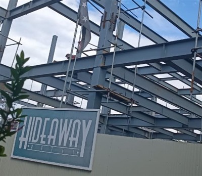 Hideaway Hotel Project Update From New Client Who Visited The Project Site
