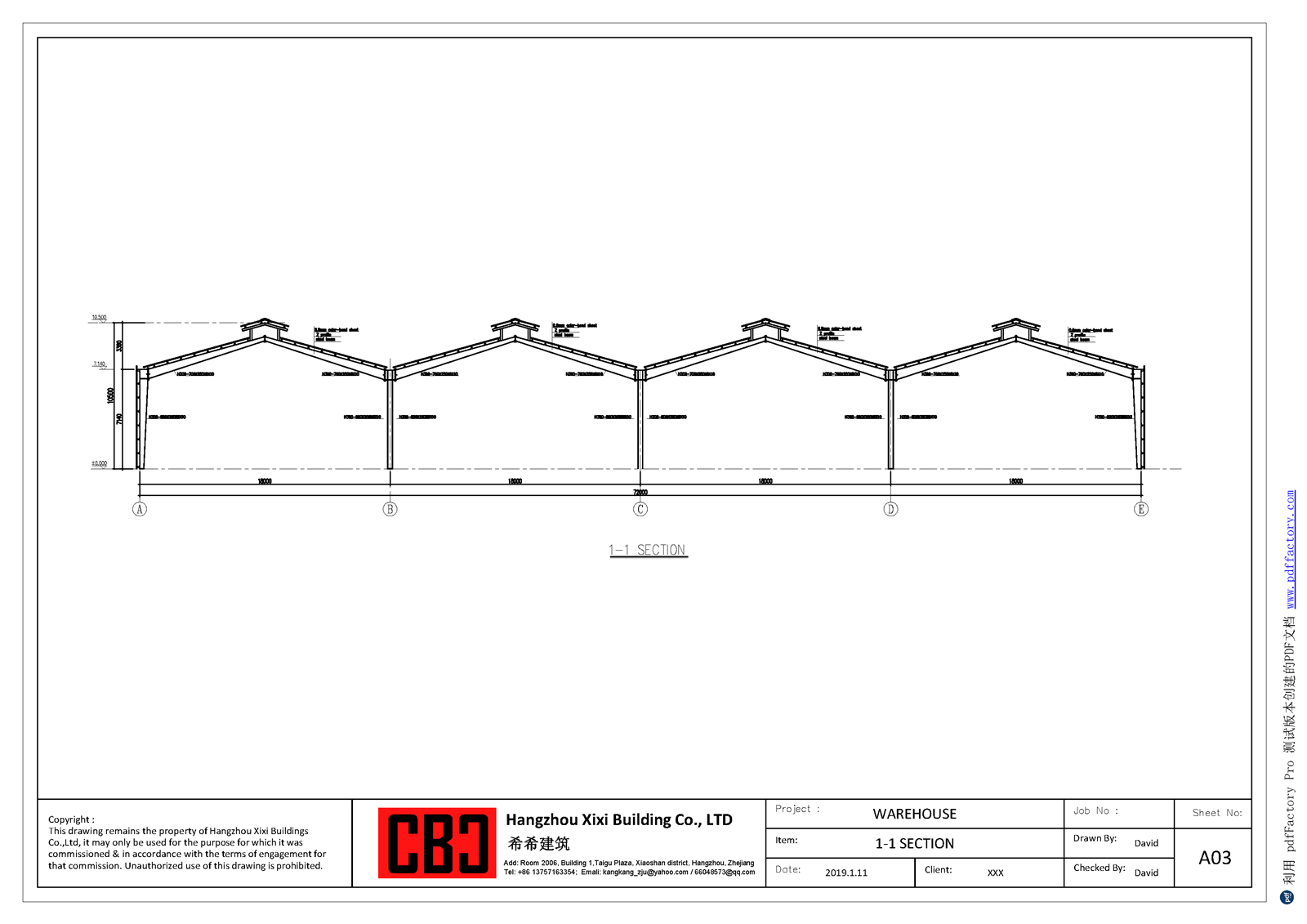 CC190111 Tanza Factory Project quotation and drawings V1901124 CC190111 Tanza Factory Project quotation and drawings V1901124