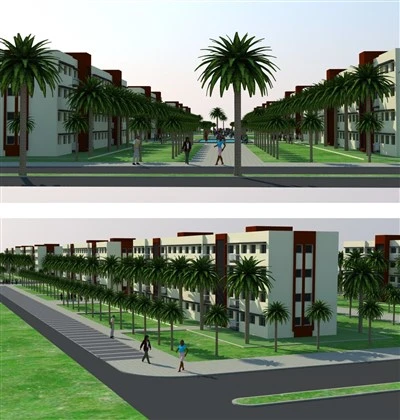 Prefab Steel Residential Apartment Project In Ghana