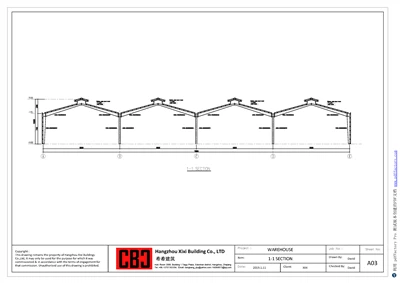 Steel Structure Warehouse Design Report Of Tanza Factory Project in South Manila