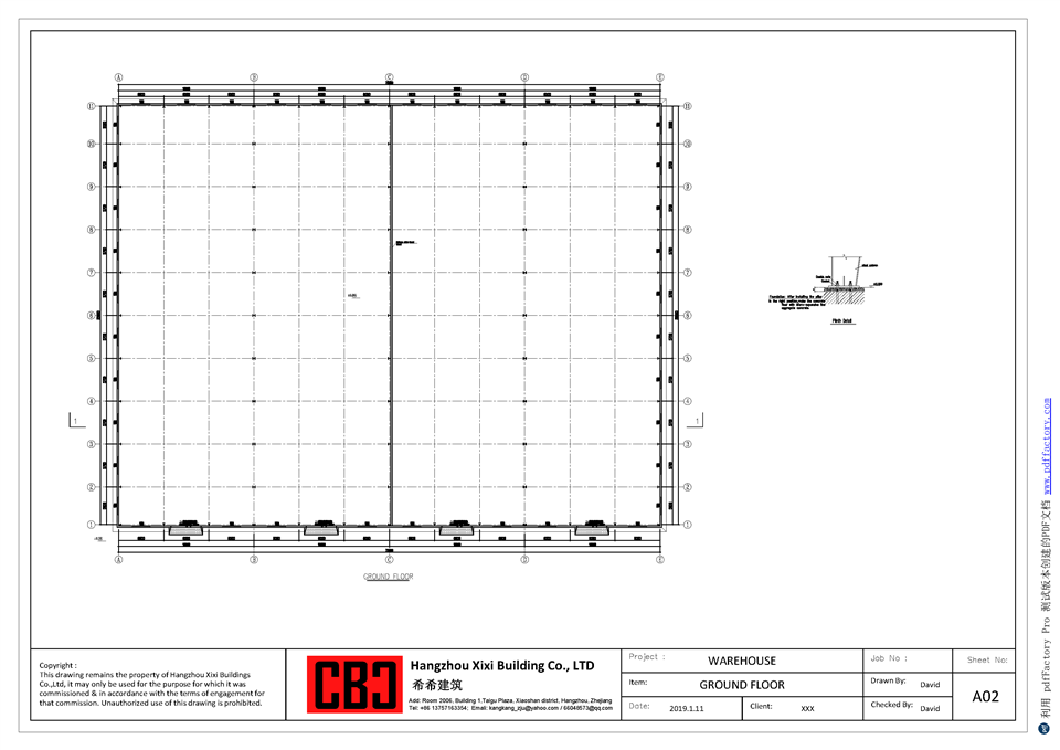 Steel Structure Warehouse Design Report Of Tanza Factory Project in South Manila suppliers
