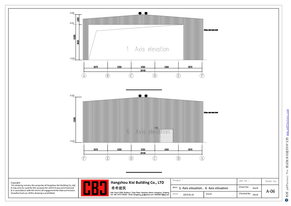 STRUCTURAL ANALYSIS AND OPTIMIZATION OF STEEL HANGAR – NEW CALEDONIA high quality