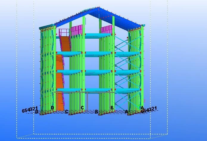 Structural Force Analysis, Material List And Global Market Adaptability Report Of CBC 5-Story Steel Structure Warehouse manufacturers