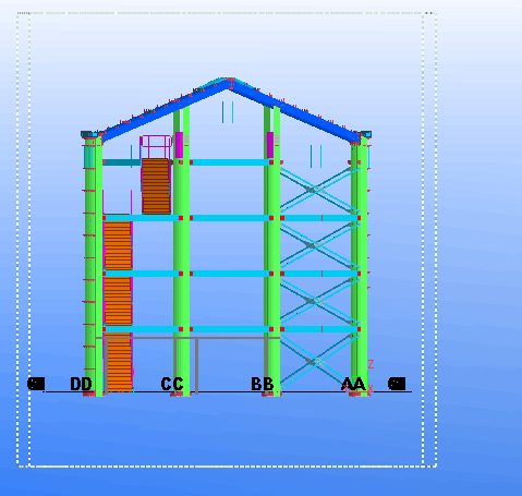 Structural Force Analysis, Material List And Global Market Adaptability Report Of CBC 5-Story Steel Structure Warehouse price